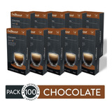 100 Cápsulas Caffesso Chocolate - Para Nespresso Intensid. 5