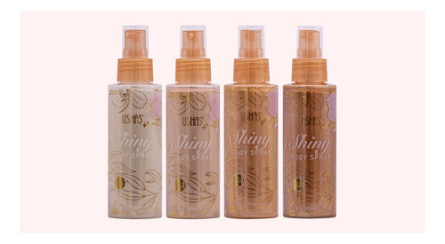 Spray Iluminador Corporal Con Glitter Shiny De Flamenco