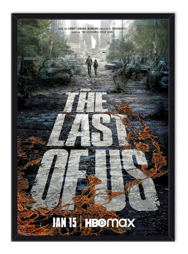 Cuadro The Last Of Us - Poster Enmarcado 