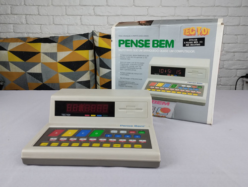 Pense Bem Tectoy Original Anos 80 Com Caixa E Funcionando