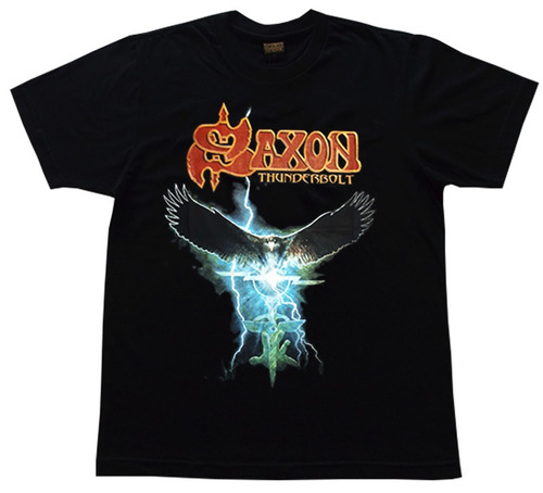 Camiseta Saxon - Thunderbolt 