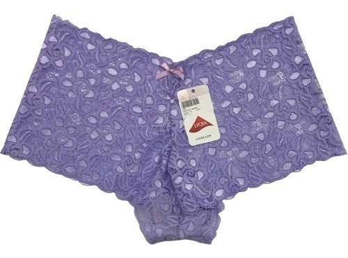 Bombacha Culotte Sin Costura Encaje Puntilla Rackey 701