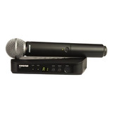 Sistema Vocal Inalambrico Shure Blx24sm58h9 Con Microfono 