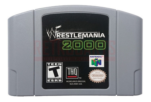 Wrestlemania 2000 Compatible N64