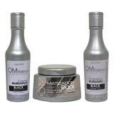 Kit Shampoo + Crema + Crema Matizador Grafito Salonex