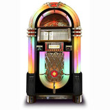 Rockola Bubbler Cd Jukebox En Negro Brillante Con Bluetoot §