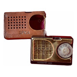 Vitage Radio Spica Japon Todo Original Transistor Luxe