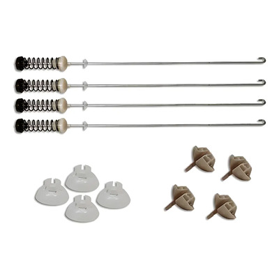 Varillas suspension lavadora Whirlpool 60cm mod w10780048 w910010044 w10257088 | Meses sin interés