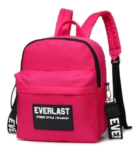 Mochila Morral  Mini Correa Desmontable Mujer Everlast 