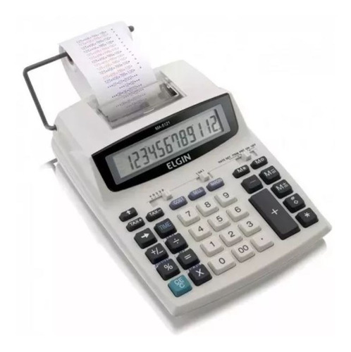 Calculadora De Mesa Ma5121 C/ Bobina Bivolt - Elgin