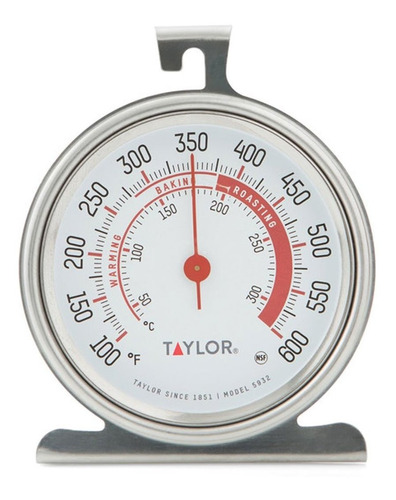 Taylor Precision Products Termómetro Para Horno (esfera Gran