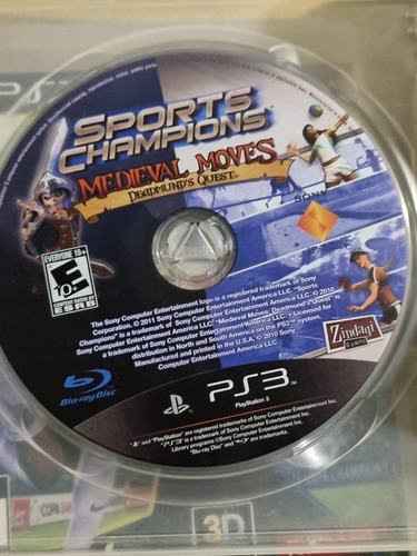 Sports Champions / Medieval Moves Ps3 Fisico