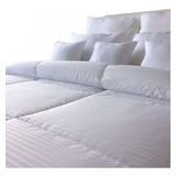 Plumón Blanco Hotelero De Lujo 5pz Cama Queen En Oferta