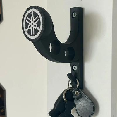 2 Soportes Perchero De Pared Casco Motocicleta Con Gancho Negro