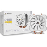 Antec - Ventilador Para Cpu C400 (blanco Puro Para Intel Lga