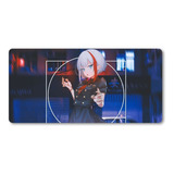Mousepad Xl 58x30cm Cod.274 Chica Anime Azul