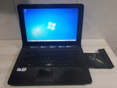 Notebook Positivo Sim+ 2gb 320gb Windows 7 Bom Estado