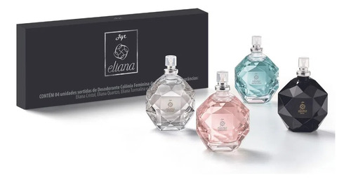 Estojo Eliana  4x 25 Ml Jequiti