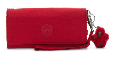 Cartera Kipling Rubi Color Cherry Tonal.