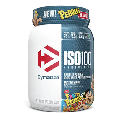 Suplemento Dymatize Whey ISO-100 en Polvo Sabor Fruity Pebbles 640g | Envío gratis