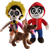 Perro Pixar Coco Héctor Miguel Dante Muñeco Peluche 3 [u]