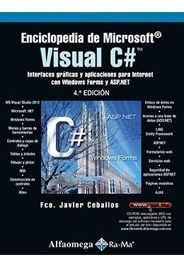 Libro Técnico Enciclopedia De Microsoft Visual C# 4ed 