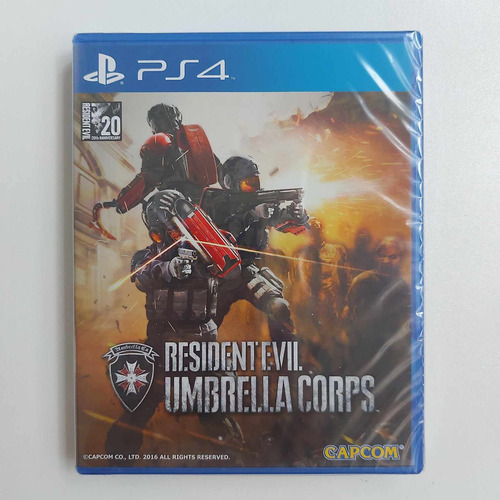 Resident Evil Umbrella Corps Ps4 Novo Lacrado Raro + Nf