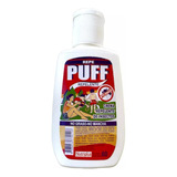 Repelente Insectos Puff Crema Tapa Flip Top 60 Gr. X 6 Unid