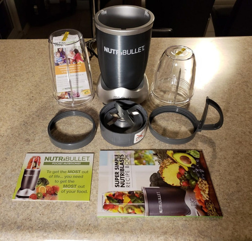 Nutribullet 600 Set De 8 Piezas Nuevo Envio Inmediato Gratis