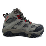 Botitas Jaguar Ninos Trekking Unisex Outdoors Cordon 3063