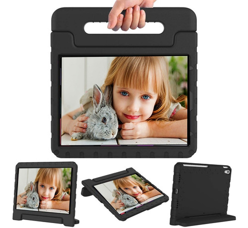 Funda Para iPad 9na 8th 7th Gen 10,2 Valija Goma Anti Golpes