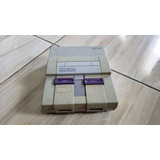 Super Nintendo Fat Só O Console Sem Nada Tudo 100%. V10