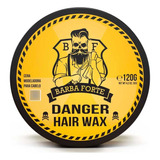 Pomada Modeladora Danger Cera Efeito Brilho 120g Barba Forte