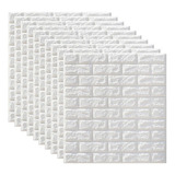 10 Pegatinas De Pared De Ladrillo 3d For Decoración De Pape