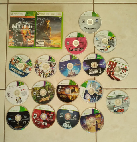 Jogo Xbox 360 Originais Usado Todos Originais Unidade