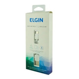 Cabo Usb Tipo C Elgin 1 Metro Branco