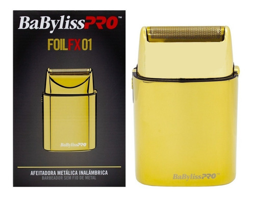 Afeitadora Profesional Babyliss Pro Foil Fx01 Gold