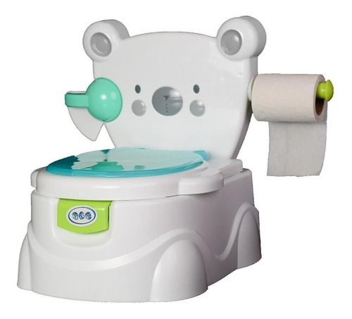 Bañito Entrenador Bebe Aeiou Oso Dispensador Musical 