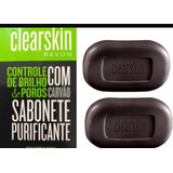 Kit Sabonete Clearskin Limpeza  Purificante  2 Unidades 80g