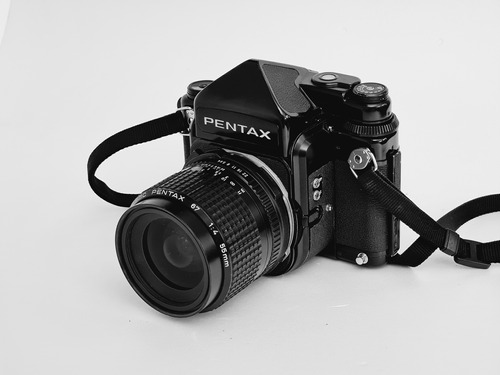 Maquina Fotografica Pentax 6x7 Com Lente 55mm