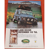 Publicidad Land Rover Defender