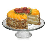 Plato De Torta 31 Cms C/pie - Libbey