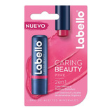 Labello Bálsamo Labial Caring Beauty Tono Pink