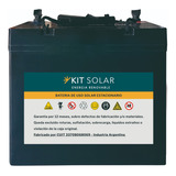 Batería Solar Agm (innovación Gel) 40ah 12v Ciclo Profundo