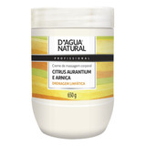 Creme Massagem Citrus E Arnica 650g Dagua Natural