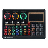 X6mini Placa De Som Externa Ao Vivo Mini Mixer S