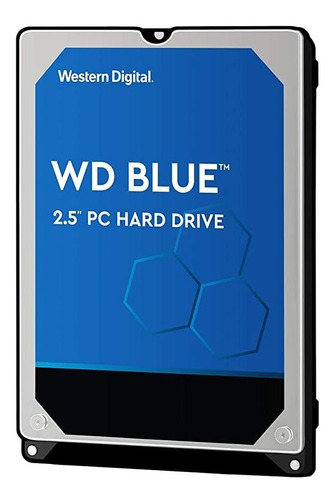 Wd Azul 500 Gb De Disco Duro Móvil - 5400 Rpm Sata De 6 Gb /