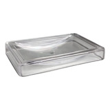 Jabonera De Baño Porta Jabon Acrilico Transparente De Mesa