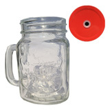 .1a Pote Copo Jarra Caneca Ball Mason Jar Tampas Coloridas