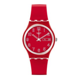 Reloj Mujer Swatch Gw705 Poppy Field /relojería Violeta